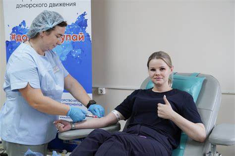 Неделя популяризации донорства крови и костного мозга.